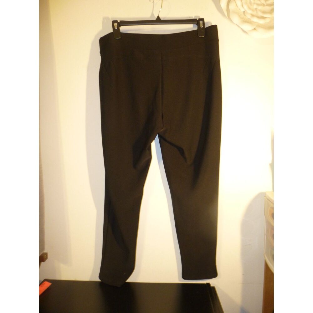 Maze Collection Pants Active Travel Casual Women's Size 3X Black Stretch